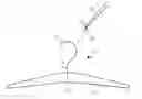 Fig. 01 - Method and device for fixing clothes hanger hooks