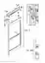 Fig. 06 - Slidable door assemblies with automatic pivot latching