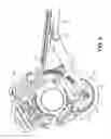 Fig. 05 - Suspension apparatus for a wheeled vehicle utilizing offset frame with torsion shock absorber