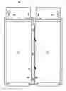 Fig. 01 - Elevator landing door system having fire protective device