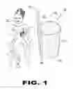 Fig. 02 - Stackable cups with integral extendable straw