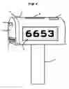 Fig. 10 - Mail receptacle with delivery indicator