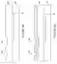 Fig. 173 - Wafer encapsulated microelectromechanical structure and method of manufacturing same