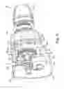 Fig. 12 - PTO selector mechanism for parallel axis transmission