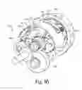 Fig. 17 - PTO selector mechanism for parallel axis transmission