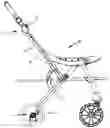 Fig. 01 - Brake unit for a baby stroller