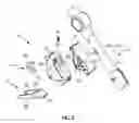 Fig. 03 - Brake unit for a baby stroller