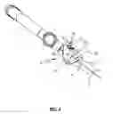 Fig. 05 - Brake unit for a baby stroller