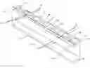 Fig. 01 - Boat trailer with segmented bunk boards having lifting edges