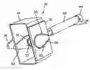 Fig. 01 - Door handle lock assembly with automatic lock and retract