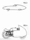 Fig. 03 - Aerodynamic hemisphere and socket motorcycle fairing