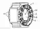 Fig. 01 - Electric machine with a circuit support