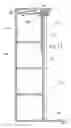 Fig. 12 - Display cabinet with modular slide door