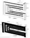 Fig. 25 - Cantilever microprobes for contacting electronic components and methods for making such probes