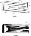 Fig. 28 - Cantilever microprobes for contacting electronic components and methods for making such probes