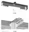 Fig. 36 - Cantilever microprobes for contacting electronic components and methods for making such probes