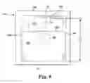 Fig. 09 - Data storage diskette with recessed base drive zone and/or tapered cover label zone