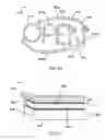Fig. 12 - Flexible perimeter lighting apparatus