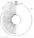 Fig. 01 - Rotary wheel with a rowed-lights displaying device