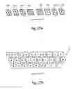 Fig. 29 - Keyboard and keys
