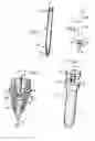 Fig. 02 - Mechanical pencil comprising a retractable lead guide