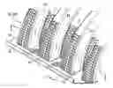 Fig. 01 - Leaching chamber having varying slotted wall thickness
