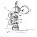 Fig. 01 - Theft abating stud and nut assembly for joining flanges of members of a fluid flow conduit