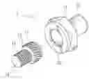 Fig. 01 - Hobnail structure