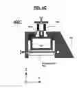 Fig. 09 - Front-loadable refuse container having side-loading robotic arm with motors and other mass mounted at rear of container and use of same with front-loading waste-hauling vehicle having hydraulic front forks or other retractably engageable lift means