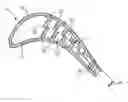Fig. 01 - Blade or vane for a turbomachine