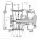 Fig. 01 - Screw type liquid ring pump with shaft seal arrangement
