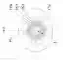 Fig. 13 - Scroll-type fluid displacement apparatus with fully compliant floating scrolls