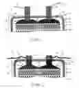 Fig. 08 - Stress reducing bus bar for an electrolyte sheet and a solid oxide fuel cell utilizing such