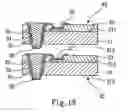 Fig. 10 - Three-dimensional package and method of making the same
