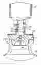 Fig. 01 - Device for connecting a tubular part to the inside of a bottle
