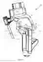 Fig. 12 - Center robotic arm with five-bar spherical linkage for endoscopic camera