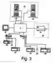 Fig. 04 - Asynchronous/synchronous KVMP switch for console and peripheral devices capable of switching KVM channels and peripheral channels to common or different computers