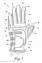 Fig. 02 - Golf glove with thumb support
