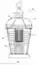 Fig. 02 - Combination lamp and insect eliminator