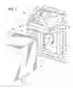 Fig. 02 - Water runoff deflector for a vehicle at a loading dock