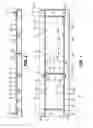Fig. 02 - Apparatus for adjustably retaining and sealing pathway conduits mounted extending through a wall panel
