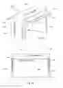 Fig. 43 - Multi-use conferencing space, table arrangement and display configuration