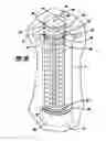 Fig. 17 - Poured concrete column hole