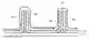 Fig. 01 - Process of manufacturing composite panels with U-shaped stiffening members