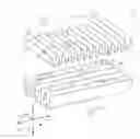 Fig. 01 - Dual pleated air filter