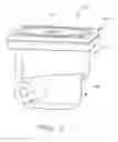 Fig. 12 - Beverage extraction assembly for extracting a beverage from a particulate substance contained in a cartridge