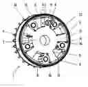 Fig. 01 - Rotor of a camshaft adjuster