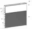 Fig. 01 - Blind with semitransparent sheets of drapery material
