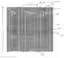 Fig. 01 - Floor-to-ceiling portable room divider