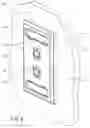 Fig. 10 - Stainless steel faceplates with labels